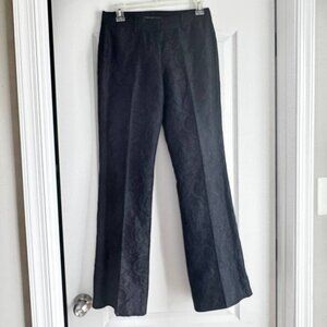 EXPRESS DESIGN STUDIO Straight Leg Printed Fabric  Pants - Size 0